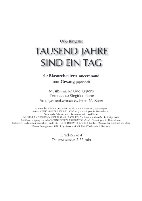 1000 Jahre sind ein Tag (Tausend) - hier klicken