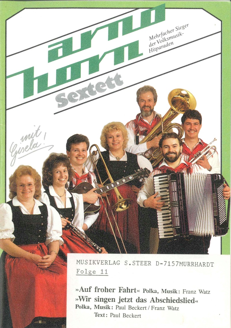 Wir singen jetzt das Abschiedslied - hier klicken