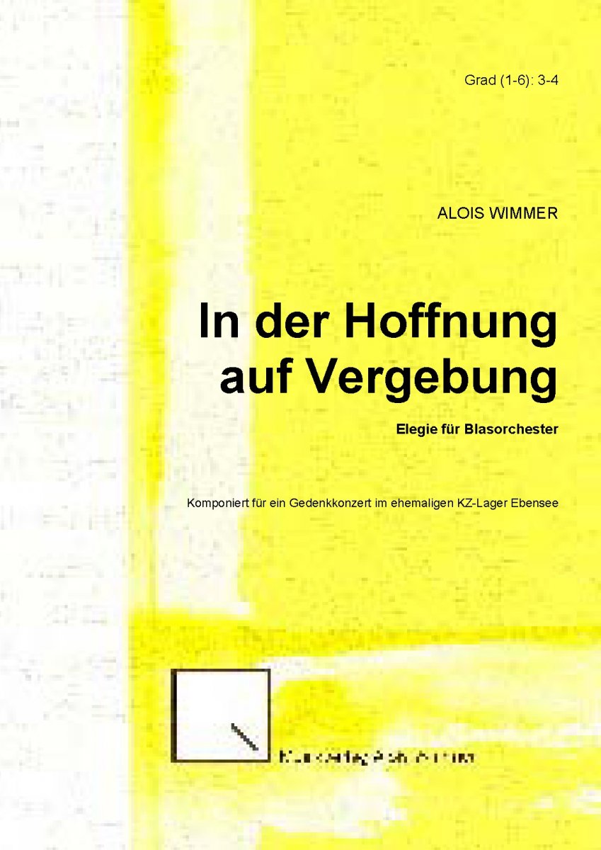 In der Hoffnung auf Vergebung (Elegie) - hier klicken