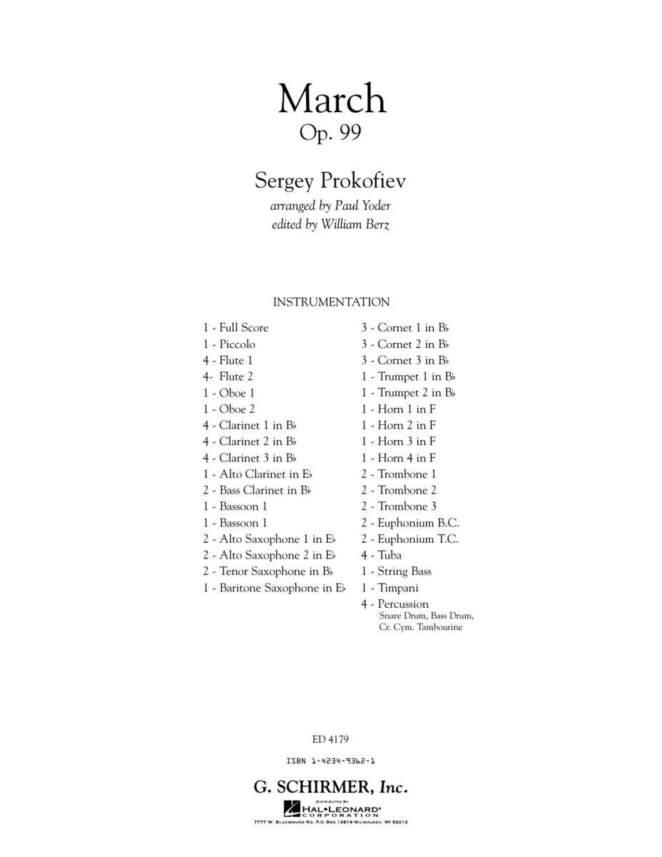 March (Critical Edition) - hier klicken