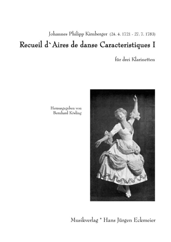 Recueil d'Airs de danse Caracteristique I - hier klicken