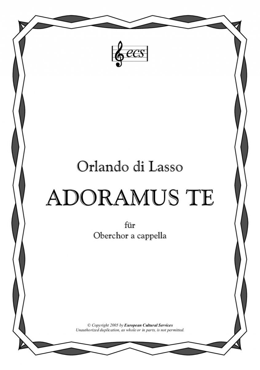 Adoramus te - hier klicken Adoramus te - hier klicken