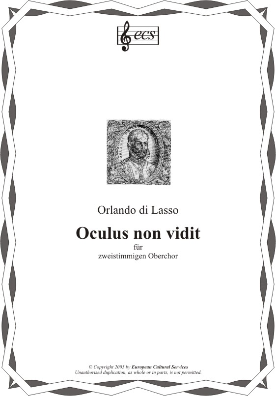 Oculus non vidit - hier klicken