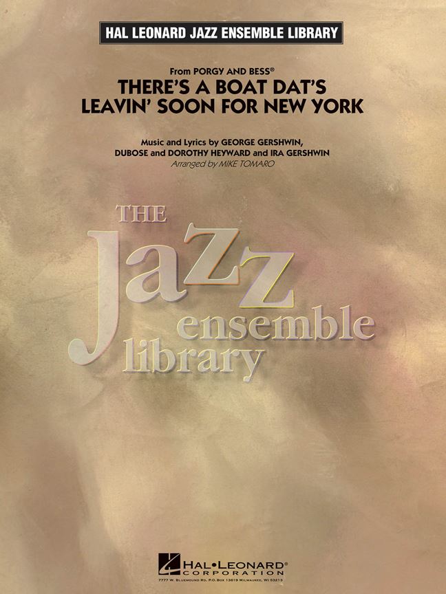 There's a Boat Dat's Leavin' Soon for New York (from Porgy and Bess) - hier klicken There's a Boat Dat's Leavin' Soon for New York (from Porgy and Bess) - hier klicken