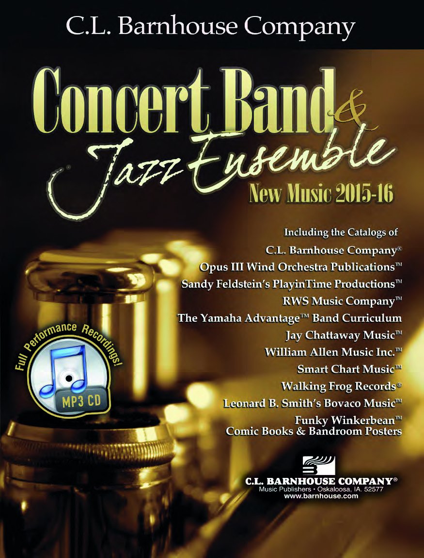 Barnhouse 2015-2016 News Music for Concert Band and Jazz Ensemble - hier klicken