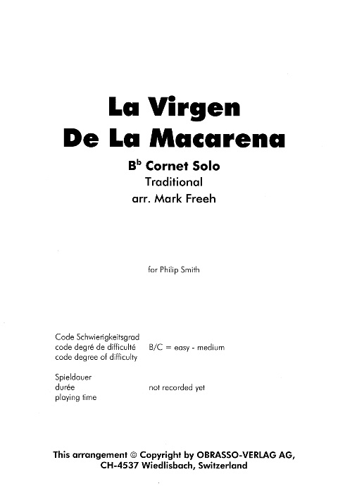 La Virgen de la Macarena - hier klicken