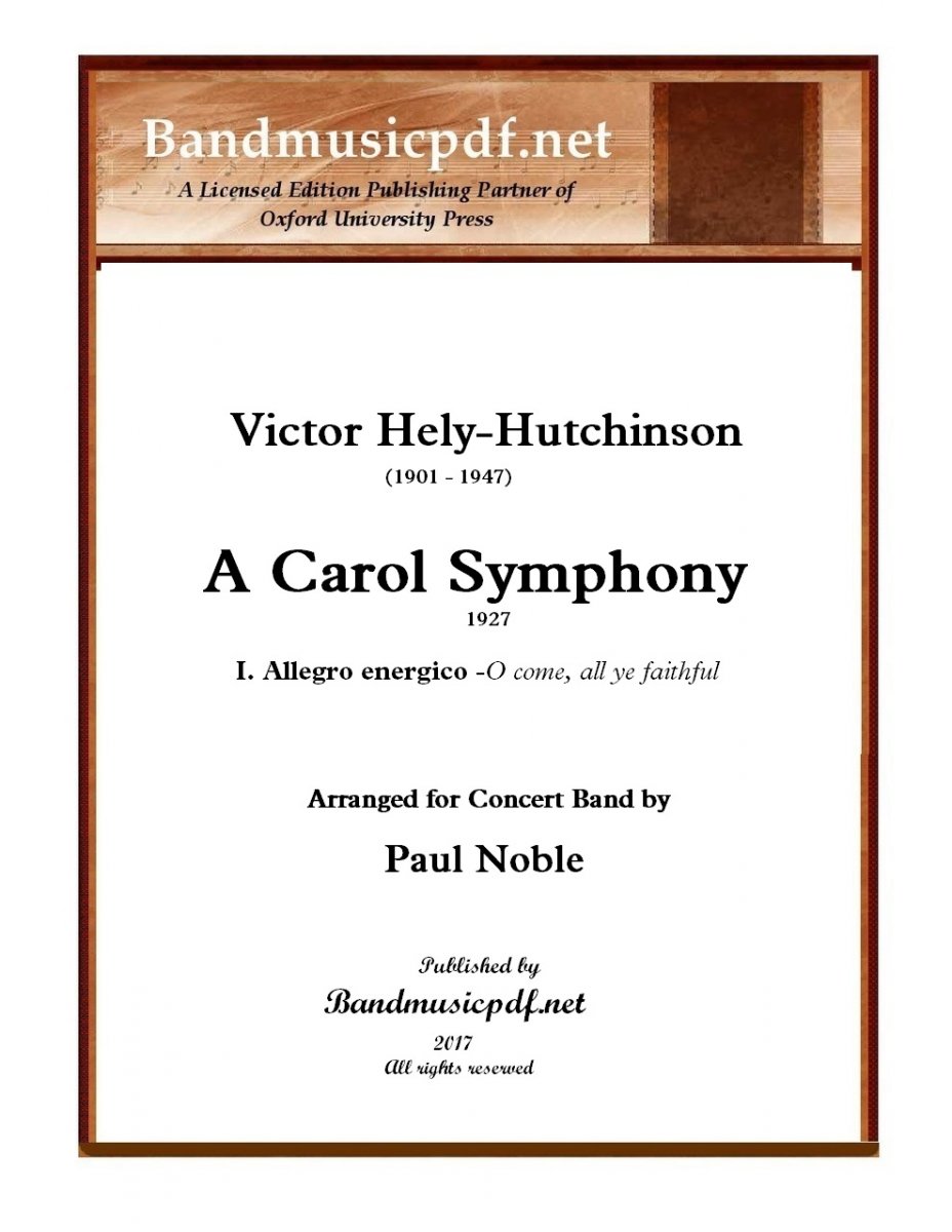 Carol Symphony, A, 1st movement - hier klicken