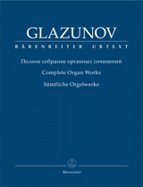 Glasunow Smtliche Orgelwerke - hier klicken