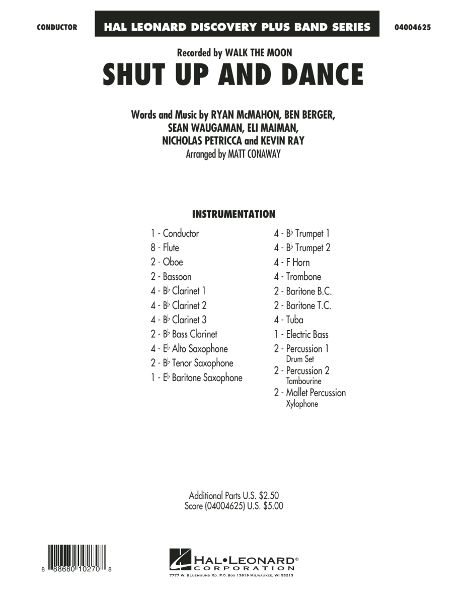 Shut Up and Dance - hier klicken