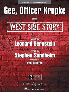 Gee, Officer Krupke (from 'West Side Story') - hier klicken Gee, Officer Krupke (from 'West Side Story') - hier klicken