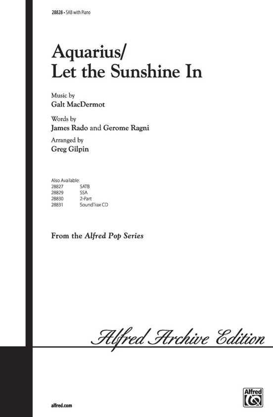 Aquarius / Let the Sunshine in - hier klicken