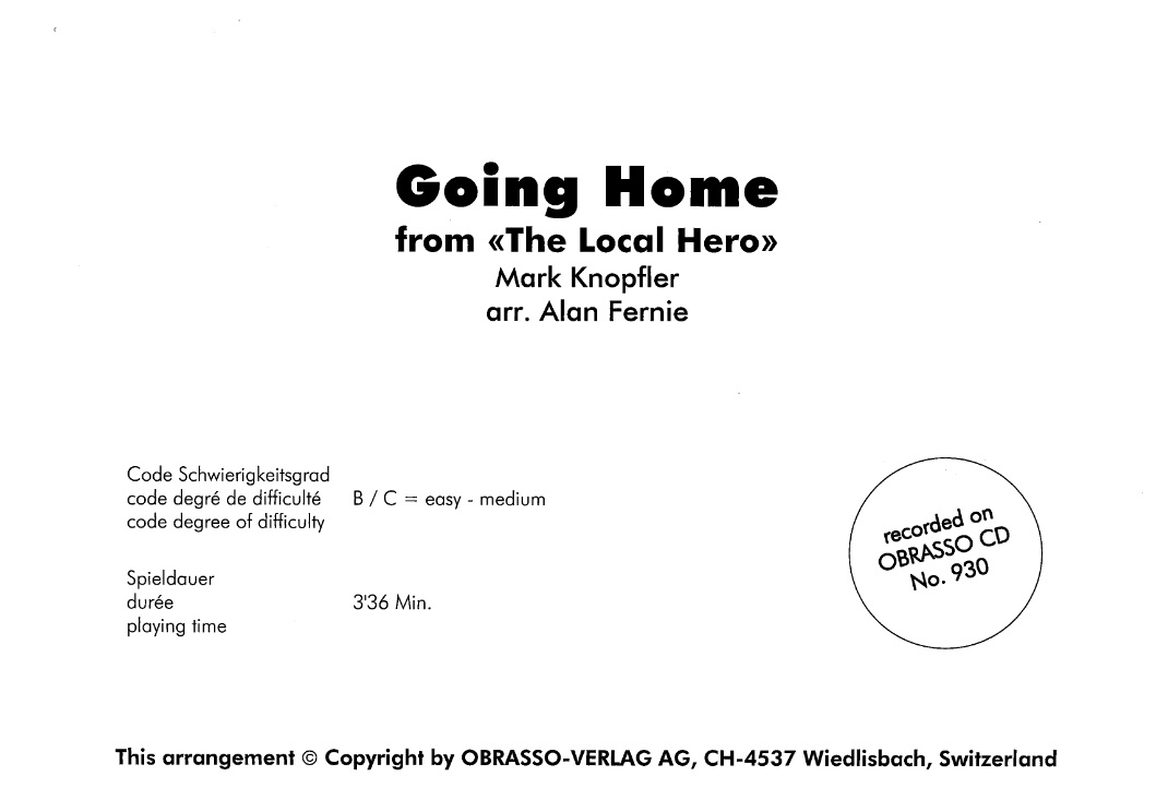 Going Home - hier klicken