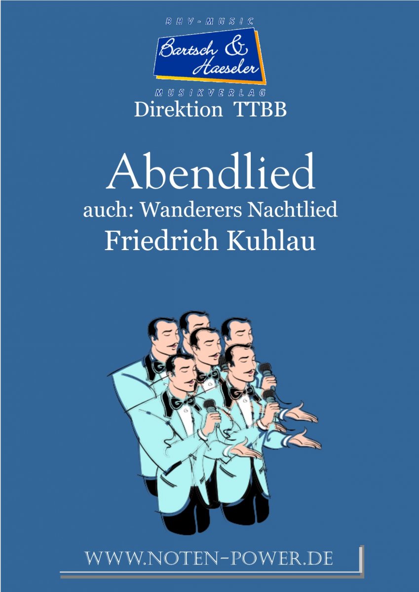 Abendlied -Wanderers Nachtlied - hier klicken