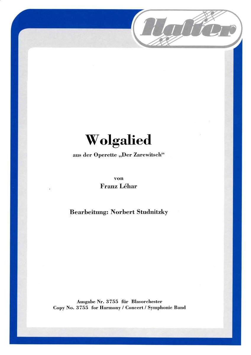 Wolgalied (aus 'Der Zarewitsch') - hier klicken