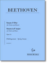 Violinsonate F-Dur (Frühlingssonate) - hier klicken Violinsonate F-Dur (Frühlingssonate) - hier klicken