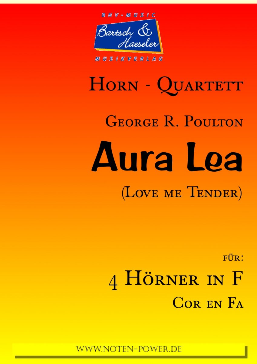 Aura Lea (Love me Tender) - hier klicken