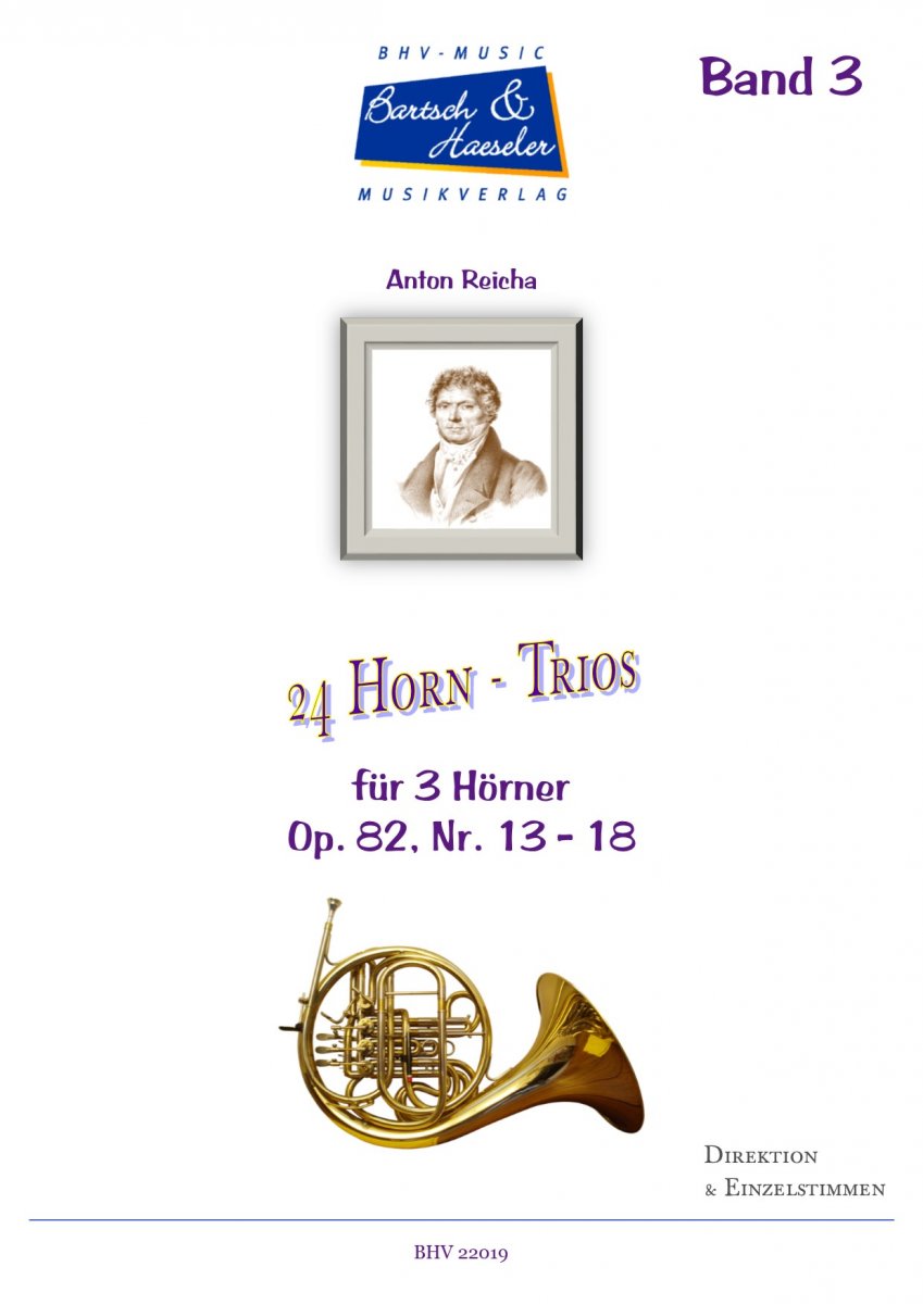 24 Horn -Trios Op. 82 (Nr. 13 - 18) - hier klicken