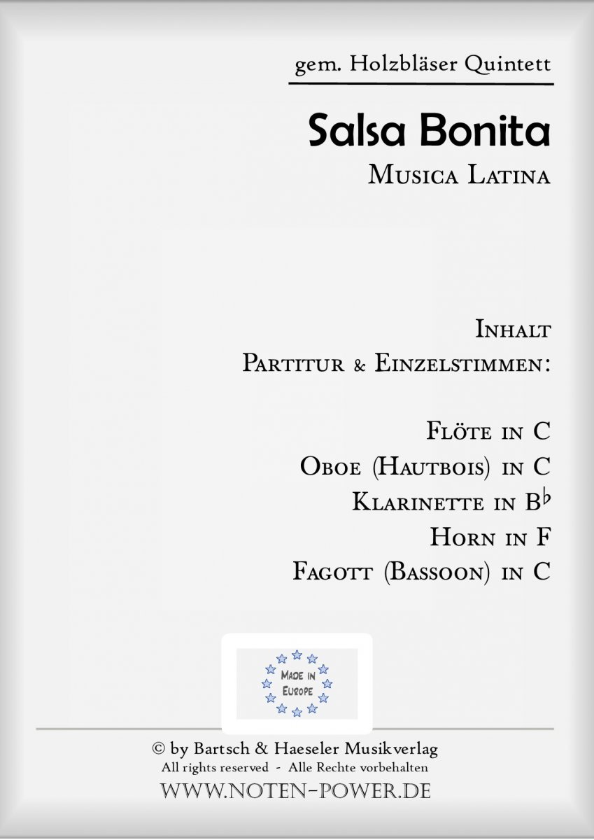Salsa Bonita (Musica Latina) - hier klicken