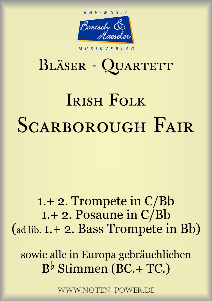 Scarborough Fair Irish Folk - hier klicken