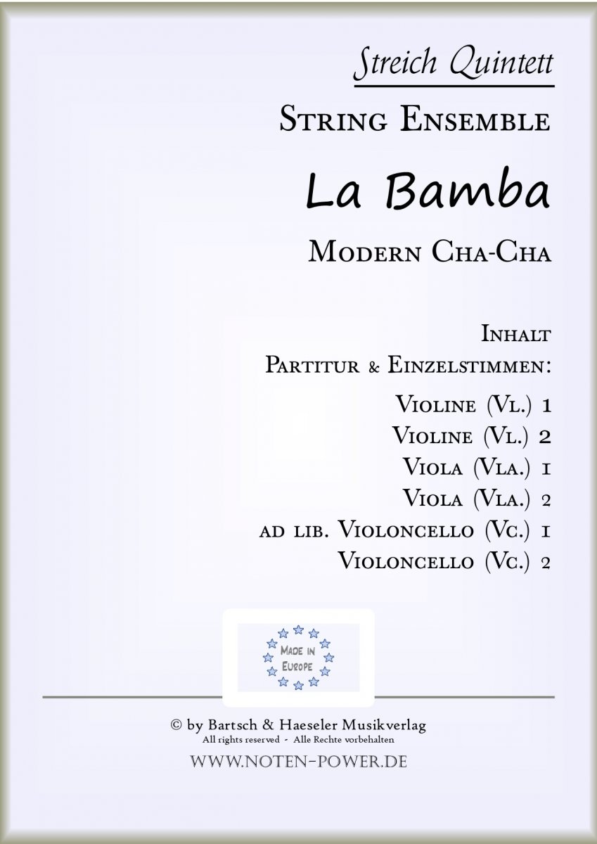 La Bamba - hier klicken La Bamba - hier klicken