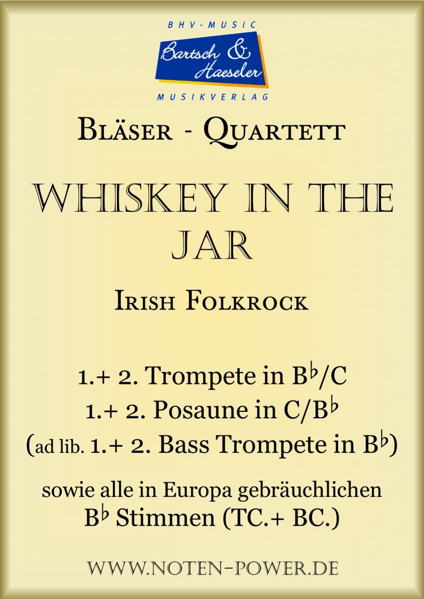 Whiskey in the jar (Irish Folkrock) - hier klicken Whiskey in the jar (Irish Folkrock) - hier klicken