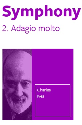 Symphony #1: Adagio molto (2nd Mvt.) - hier klicken
