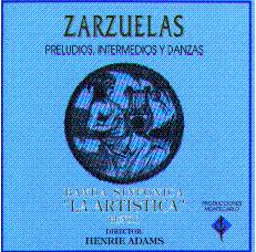 Zarzuelas. Preludios, Intermedios y Danzas - hier klicken