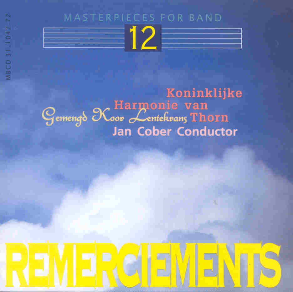 Masterpieces for Band #12: Remerciements - hier klicken