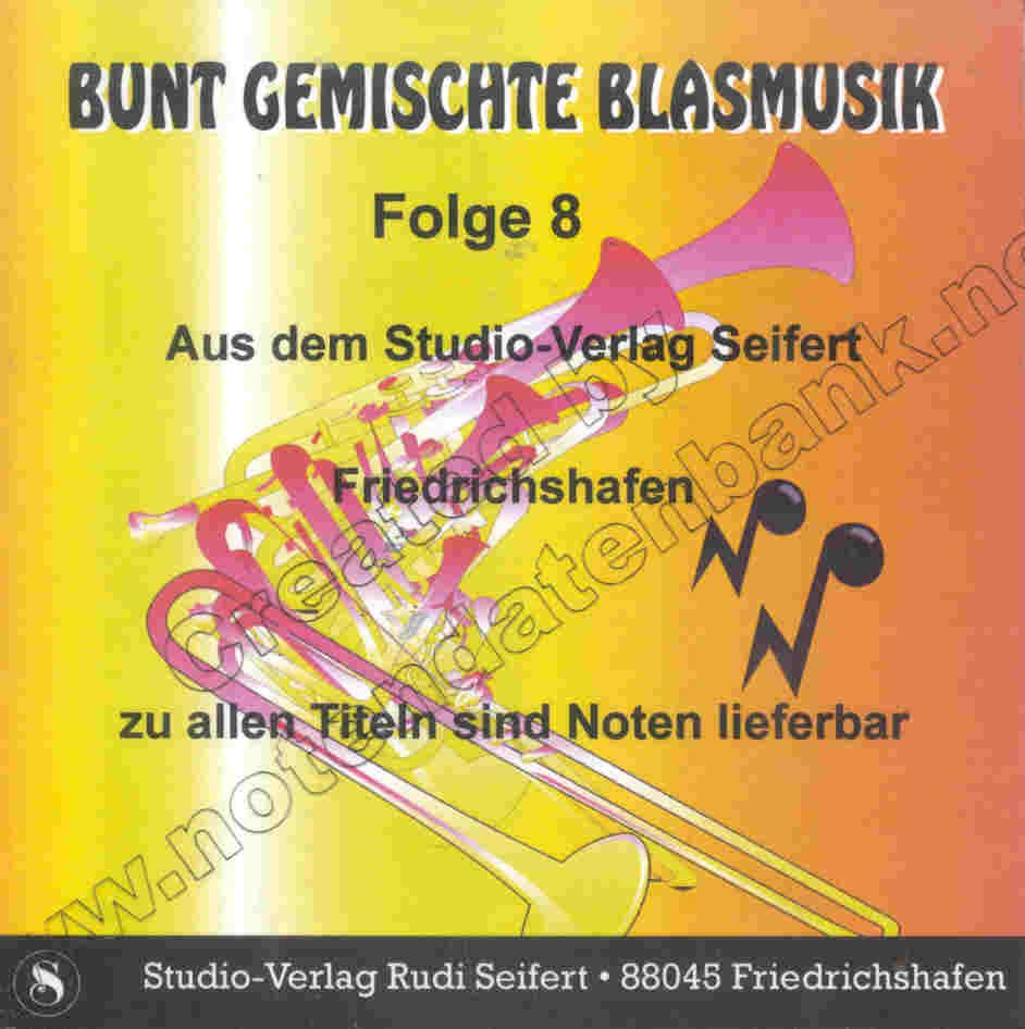 Bunt gemischte Blasmusik #8 - hier klicken