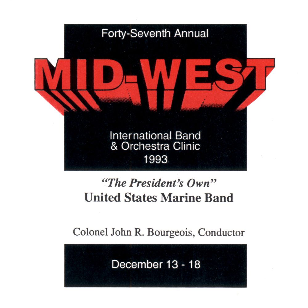 1993 Midwest Clinic: USMC Band - hier klicken