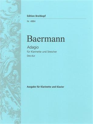 Adagio Des-dur für Klarinette und Streicher - hier klicken Adagio Des-dur für Klarinette und Streicher - hier klicken