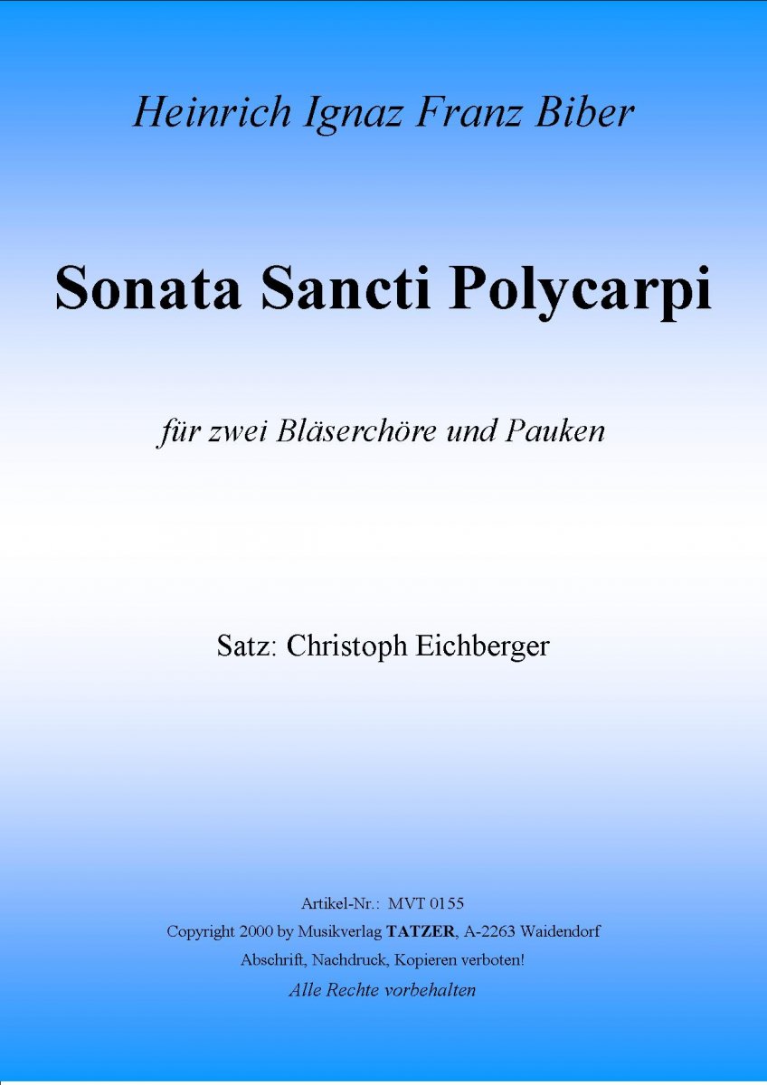 Sonata Sancti Polycarpi - hier klicken