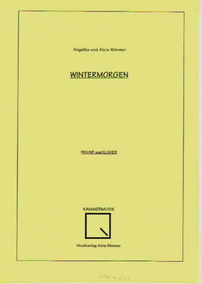 Wintermorgen - hier klicken Wintermorgen - hier klicken