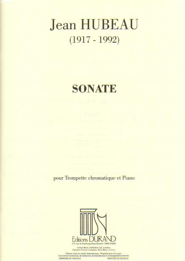 SONATE POUR TROMPETTE CHROMATIQUE+PIANO - hier klicken