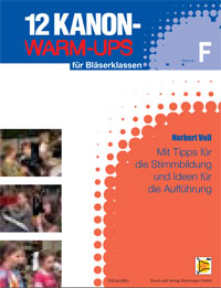 12 Kanon-Warm-Ups fr Blserklassen (F) - hier klicken