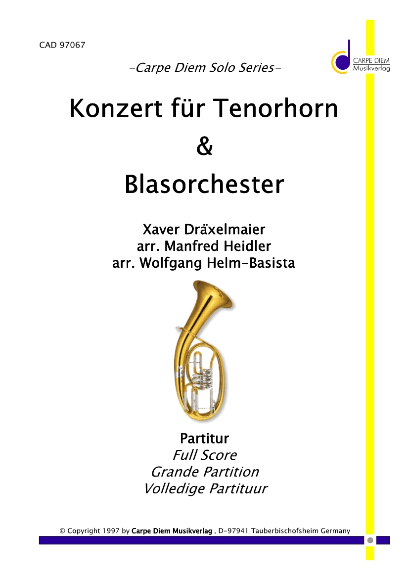 Konzertstck fr Tenorhorn und Blasorchester - hier klicken