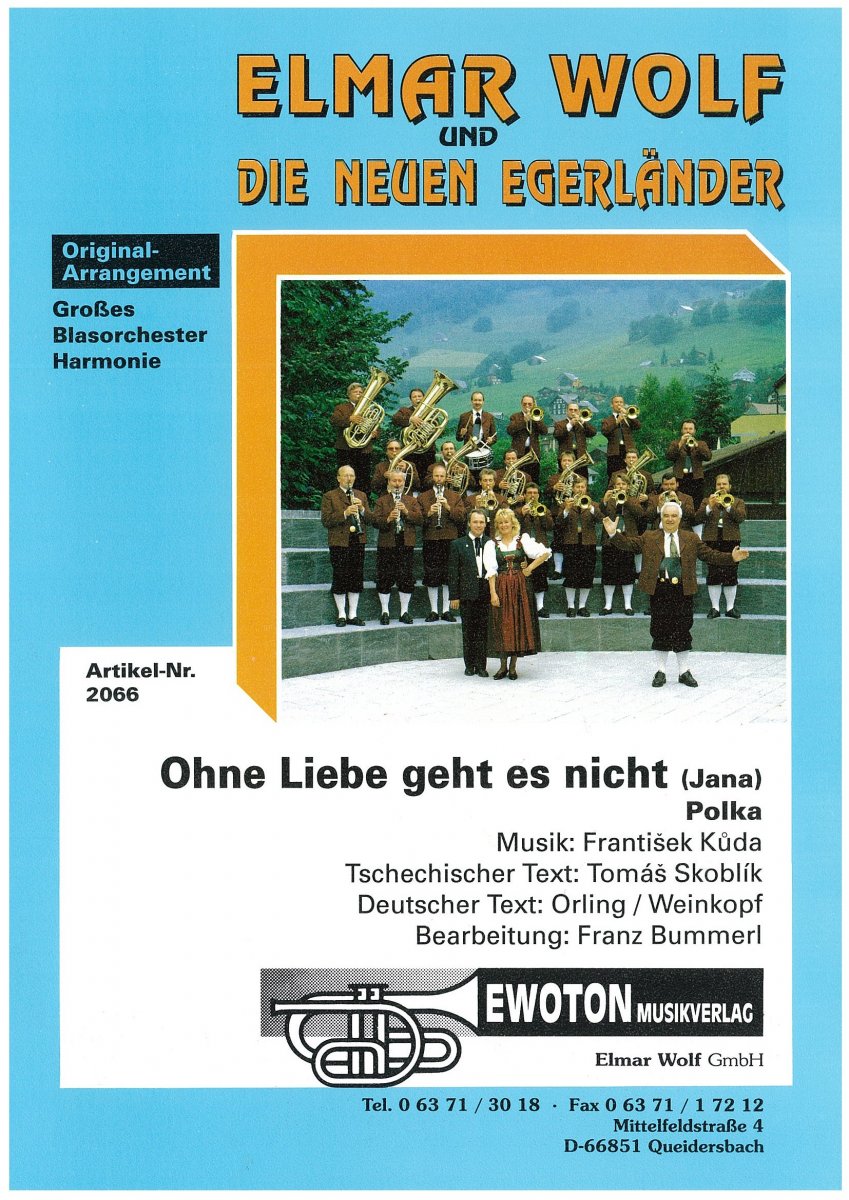 Ohne Liebe geht es nicht (Jana Polka) - hier klicken Ohne Liebe geht es nicht (Jana Polka) - hier klicken