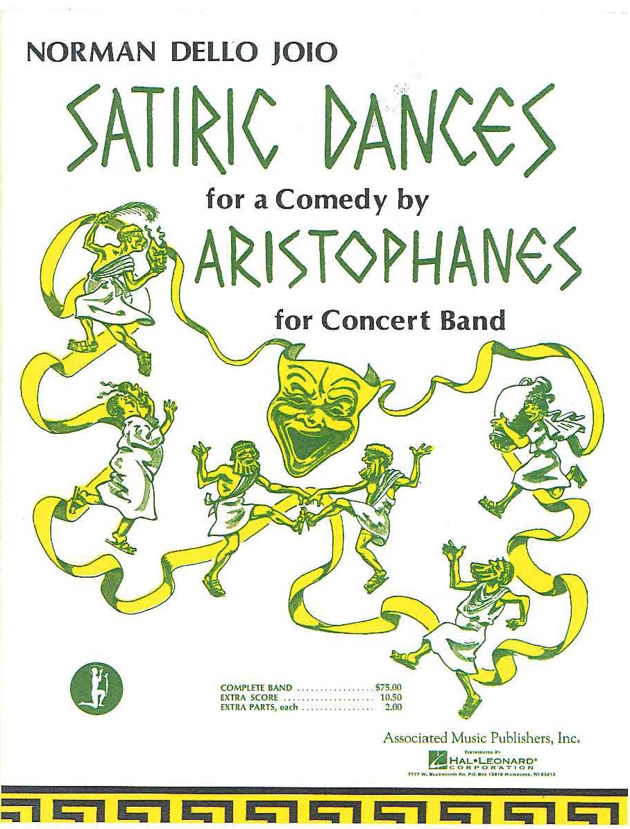 Satiric Dances (for a Comedy by Aristophanes) - hier klicken Satiric Dances (for a Comedy by Aristophanes) - hier klicken