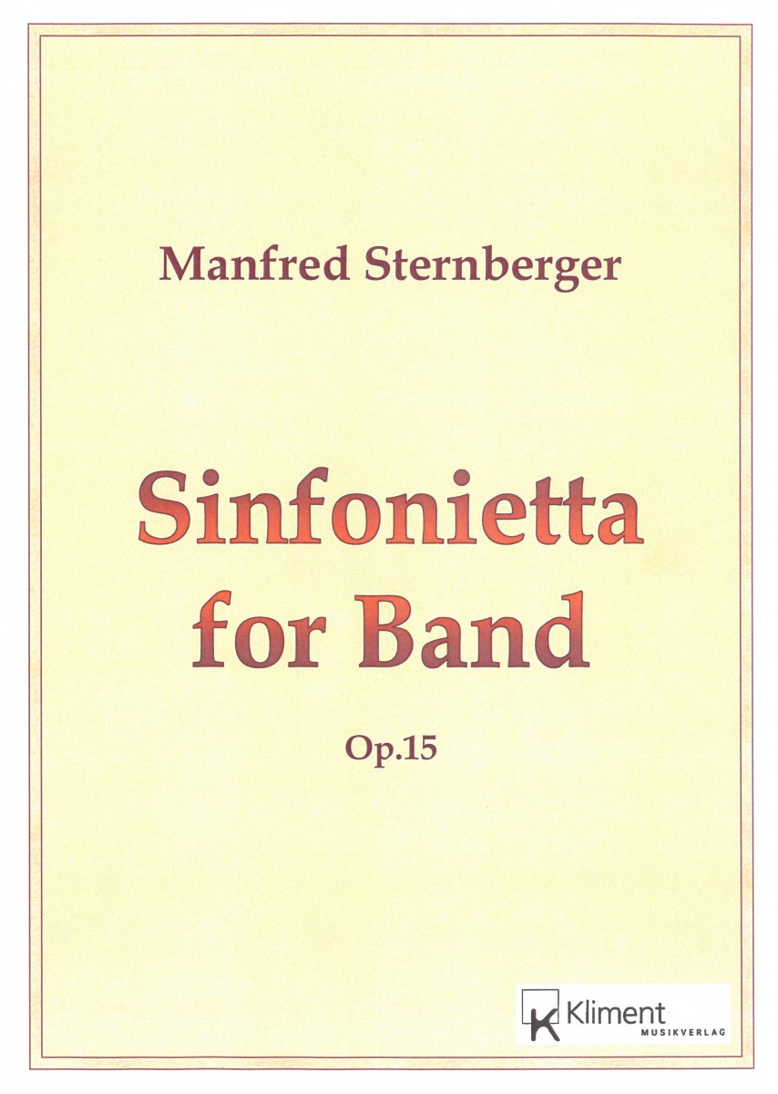 Sinfonietta for Band - hier klicken