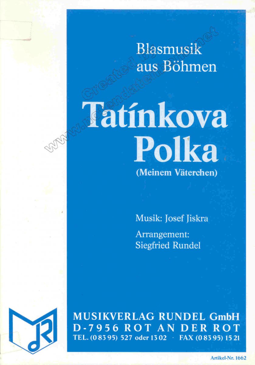 Tatinkova Polka (Meinem Vterchen) - hier klicken