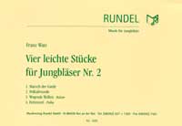 4 leichte Stücke für Jungbläser #2 (Vier) - hier klicken 4 leichte Stücke für Jungbläser #2 (Vier) - hier klicken