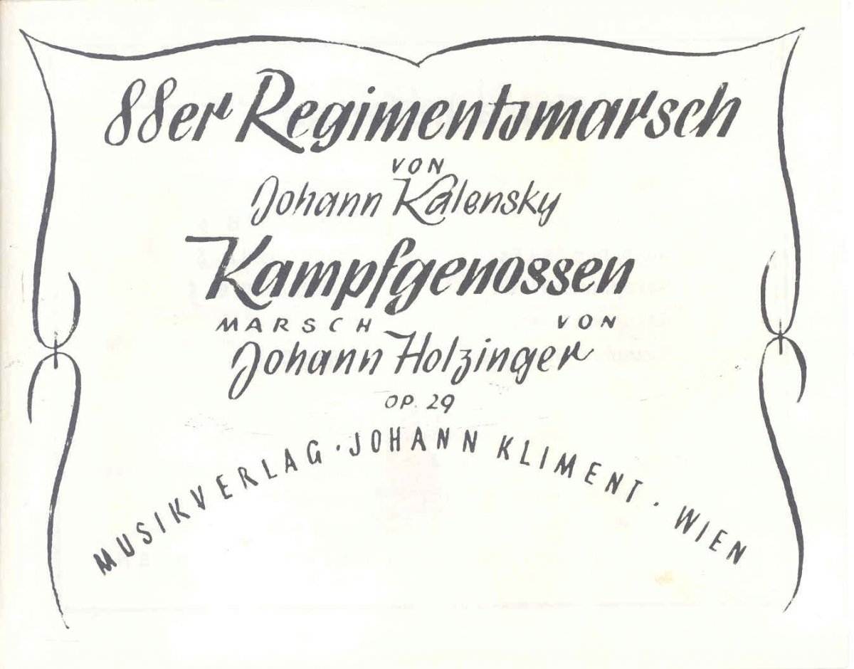 88er Regimentsmarsch (1883) - hier klicken 88er Regimentsmarsch (1883) - hier klicken