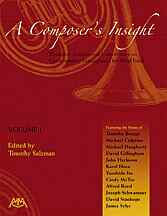 A Composer's Insight #1: Thoughts, Analysis and Commentary on Contemporary Masterpieces for Wind Band - hier klicken A Composer's Insight #1: Thoughts, Analysis and Commentary on Contemporary Masterpieces for Wind Band - hier klicken