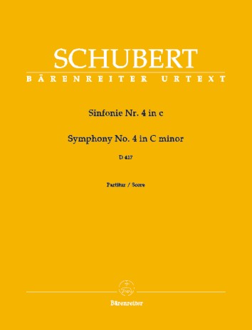 Sinfonie #4 c-moll, D 417 ('Tragische Sinfonie') - hier klicken
