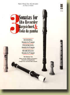 3 Sonatas for Alto Recorder (or flute, or violin), Harpsichord and Viola da gamba - hier klicken 3 Sonatas for Alto Recorder (or flute, or violin), Harpsichord and Viola da gamba - hier klicken