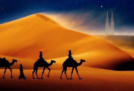 Die Reise der Heiligen Drei Könige - Stilvolle Karten - hier klicken Die Reise der Heiligen Drei Könige - Stilvolle Karten - hier klicken